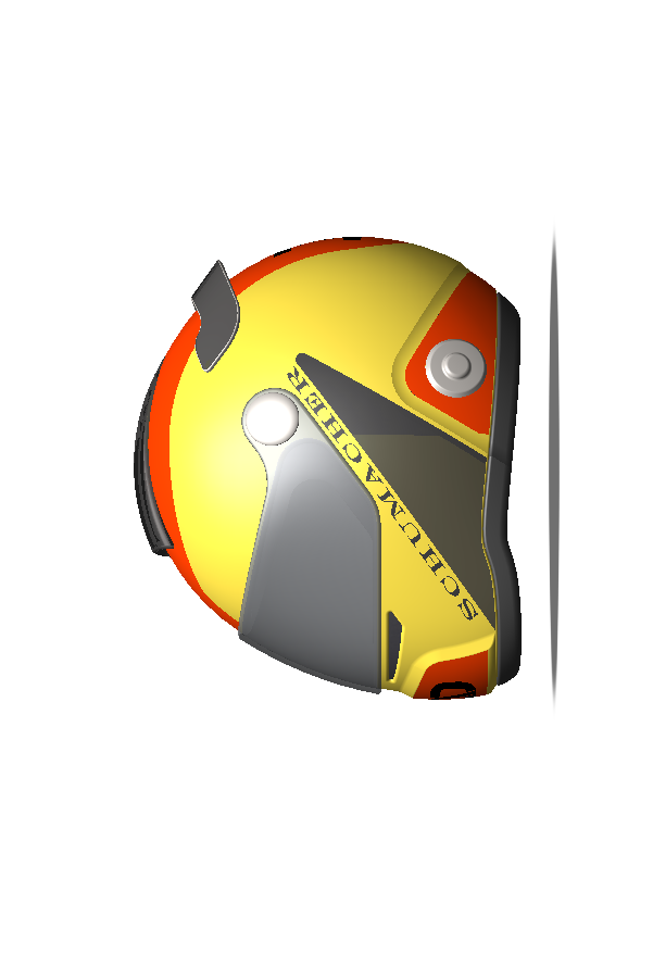 一级方程式赛车启发的赛车头盔